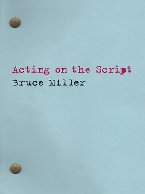 cover image of Acting on the Script